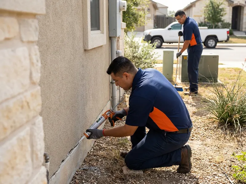 Bark Scorpion Perimeter Exclusion in San Antonio, TX